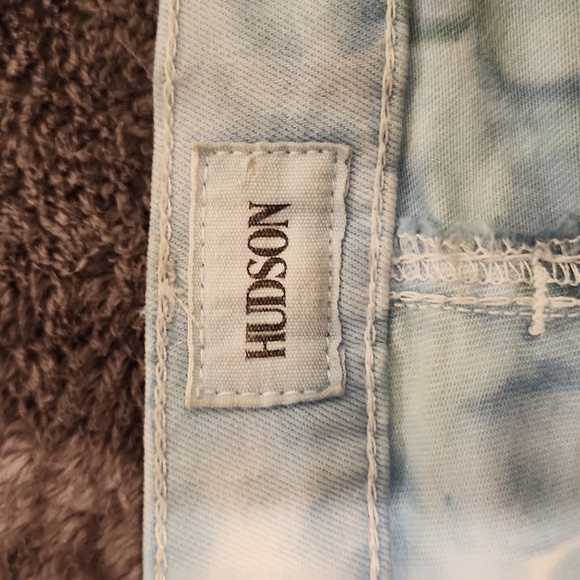 High waist, button fly tie dye Hudson skinny jeans size 29! - Picture 2 of 10